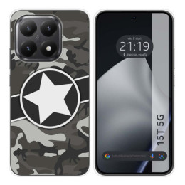 Funda Silicona para Xiaomi 15T 5G diseño Camuflaje 02 Dibujos