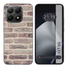Funda Silicona para Xiaomi 15T 5G diseño Ladrillo 01 Dibujos