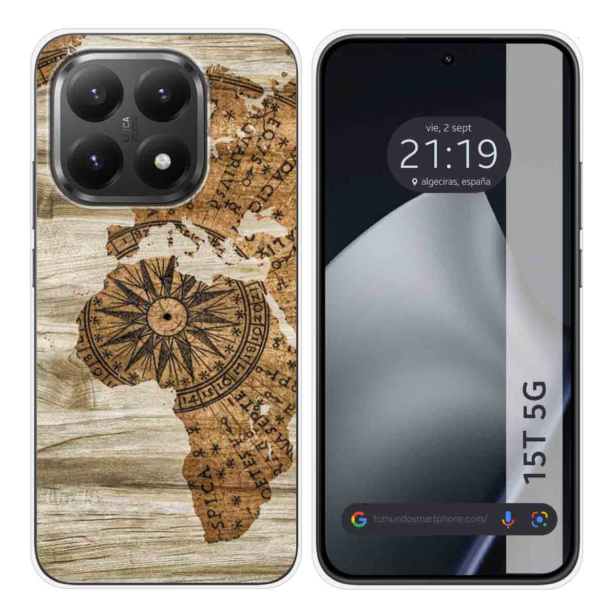 Funda Silicona para Xiaomi 15T 5G diseño Madera 07 Dibujos