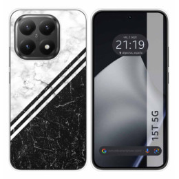 Funda Silicona para Xiaomi 15T 5G diseño Mármol 01 Dibujos