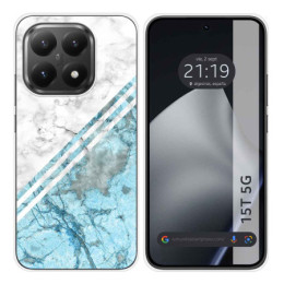 Funda Silicona para Xiaomi 15T 5G diseño Mármol 02 Dibujos