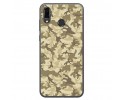 Funda Gel Tpu para Huawei Honor Play Diseño Sand Camuflaje Dibujos