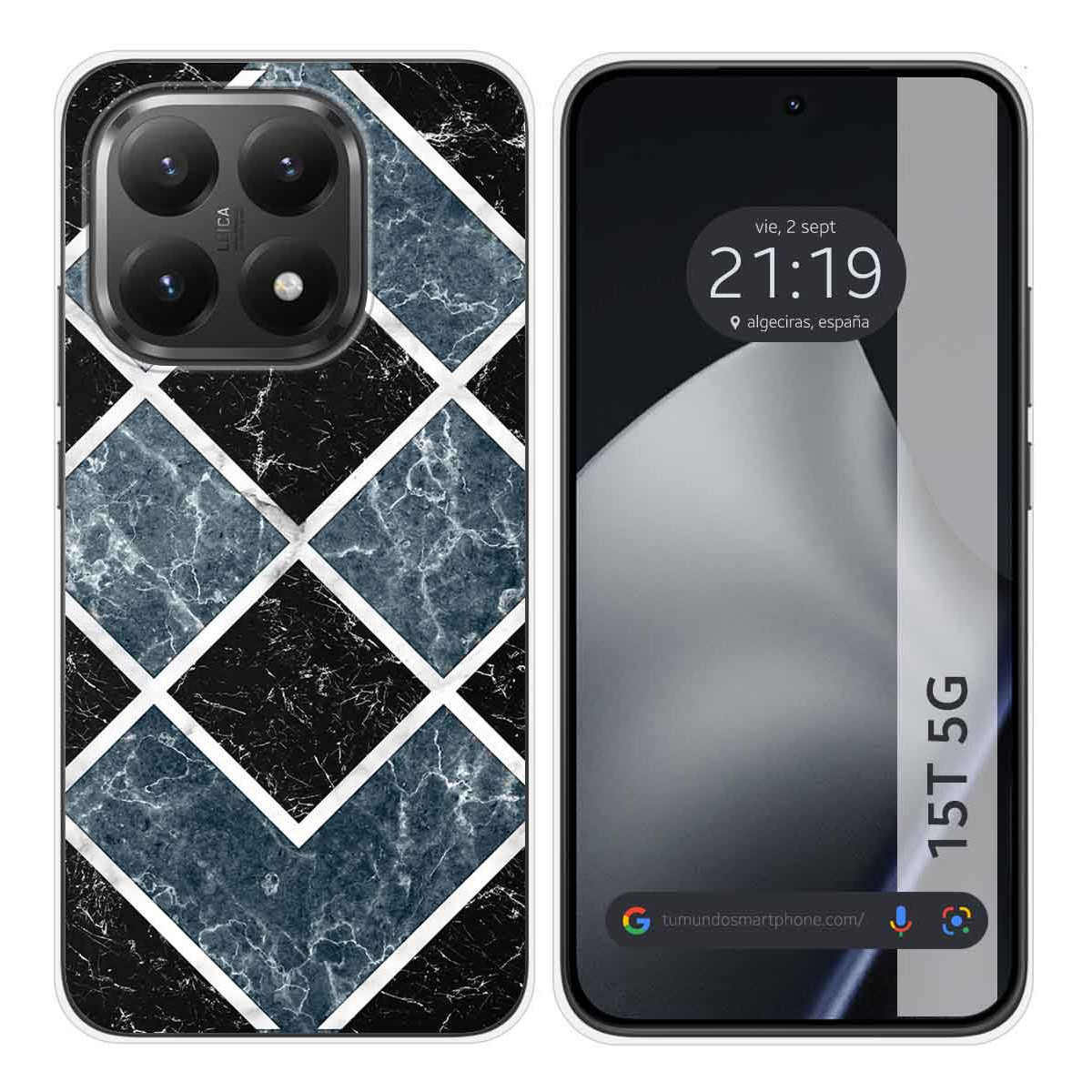 Funda Silicona para Xiaomi 15T 5G diseño Mármol 06 Dibujos