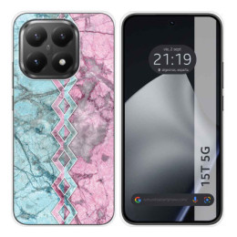 Funda Silicona para Xiaomi 15T 5G diseño Mármol 08 Dibujos
