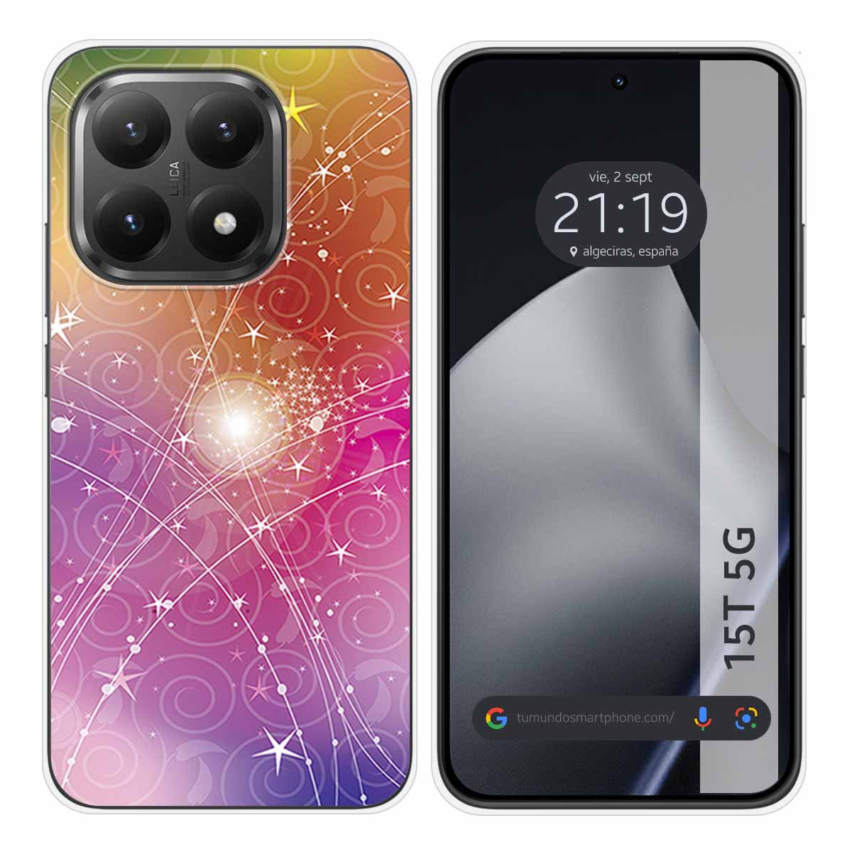 Funda Silicona para Xiaomi 15T 5G diseño Abstracto Dibujos