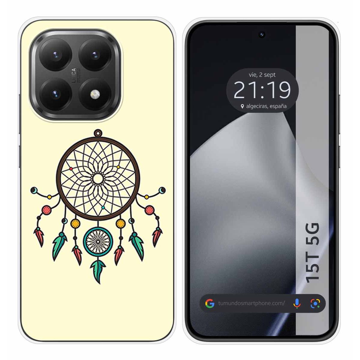 Funda Silicona para Xiaomi 15T 5G diseño Atrapasueños Dibujos