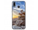 Funda Gel Tpu para Huawei Honor Play Diseño Sunset Dibujos