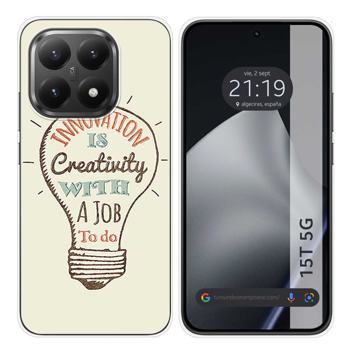 Funda Silicona para Xiaomi 15T 5G diseño Creativity Dibujos