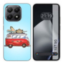 Funda Silicona para Xiaomi 15T 5G diseño Furgoneta Dibujos