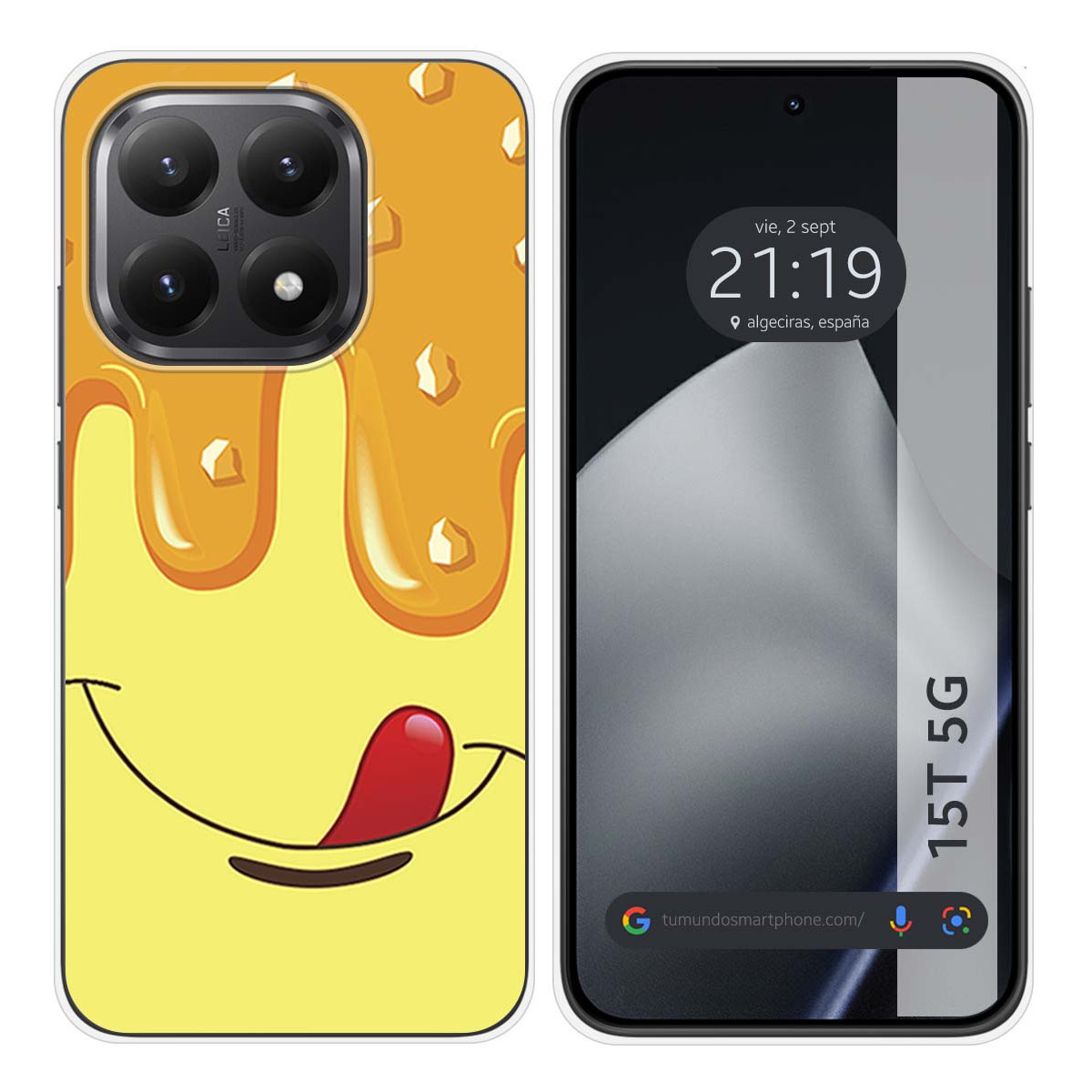 Funda Silicona para Xiaomi 15T 5G diseño Helado Vainilla Dibujos