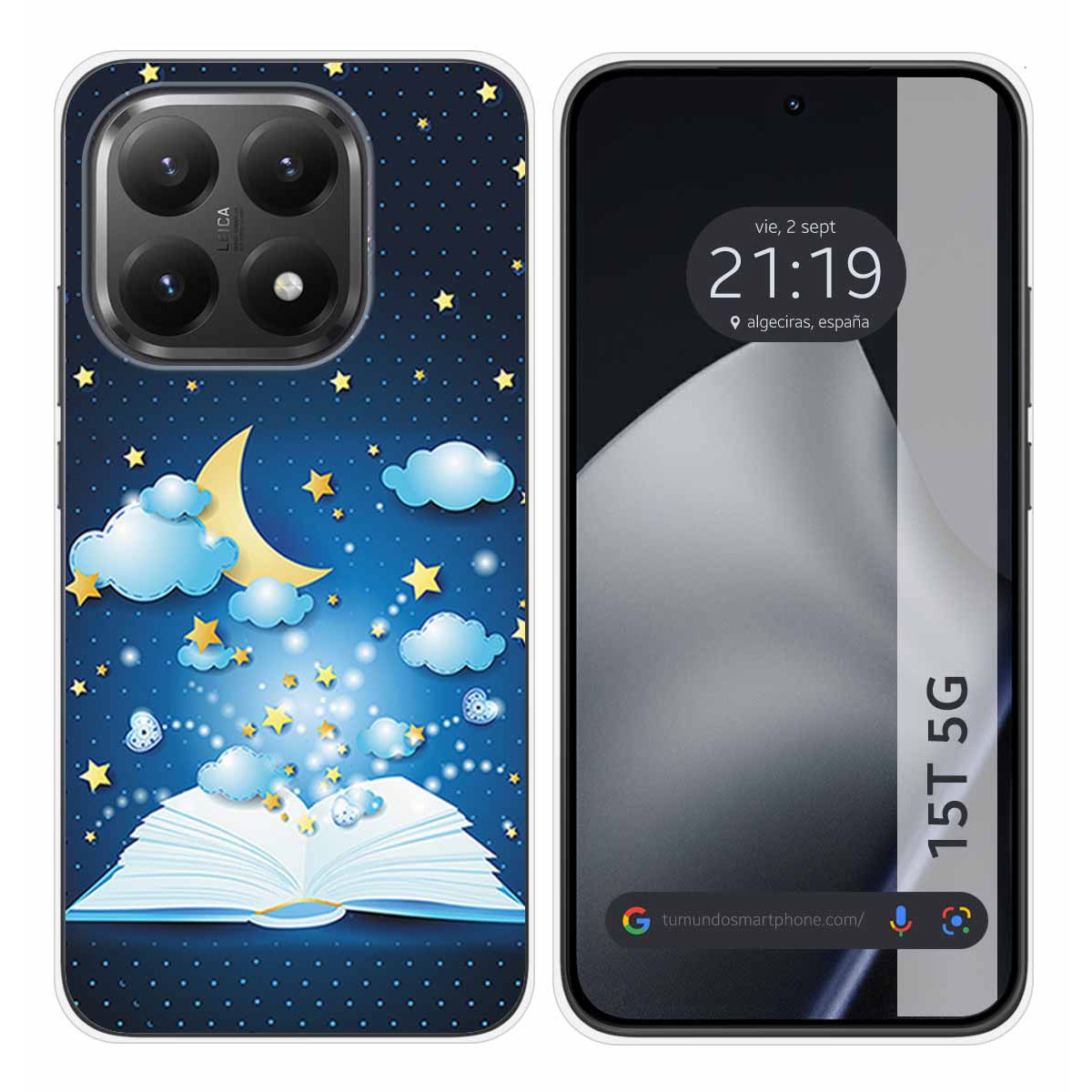 Funda Silicona para Xiaomi 15T 5G diseño Libro Cuentos Dibujos