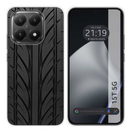 Funda Silicona para Xiaomi 15T 5G diseño Neumatico Dibujos