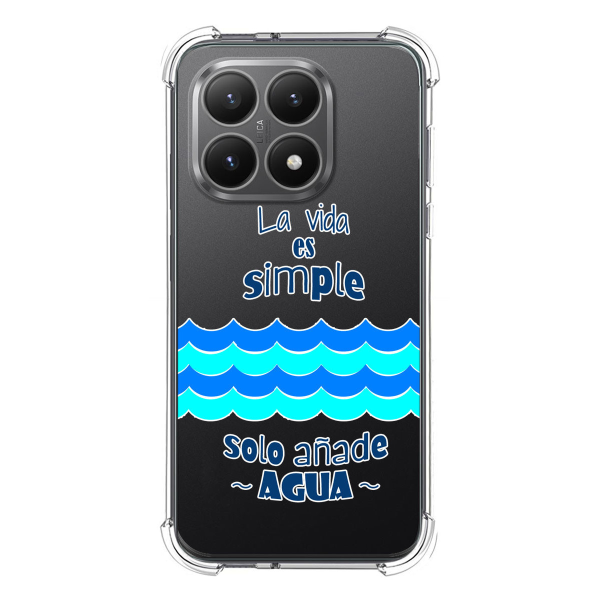 Funda Silicona Antigolpes para Xiaomi 15T 5G diseño Agua Dibujos