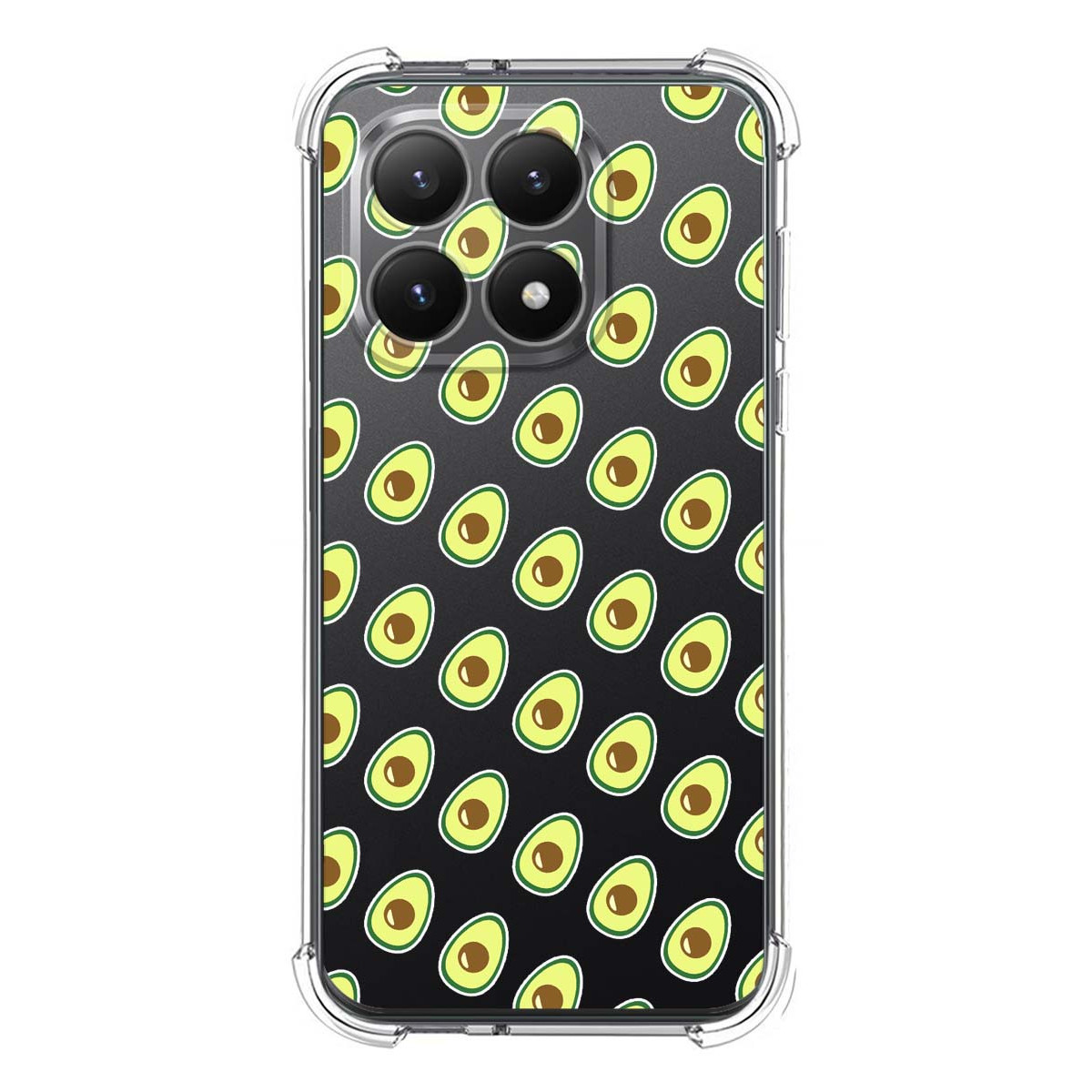 Funda Silicona Antigolpes para Xiaomi 15T 5G diseño Aguacate Dibujos