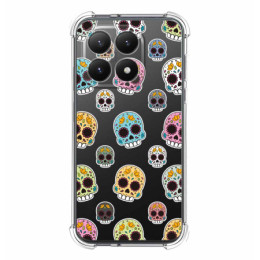 Funda Silicona Antigolpes para Xiaomi 15T 5G diseño Catrina Dibujos