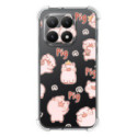 Funda Silicona Antigolpes para Xiaomi 15T 5G diseño Cerdos Dibujos
