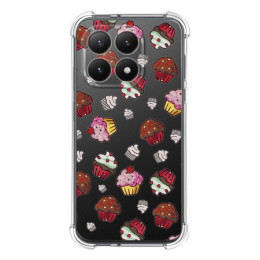 Funda Silicona Antigolpes para Xiaomi 15T 5G diseño Muffins Dibujos
