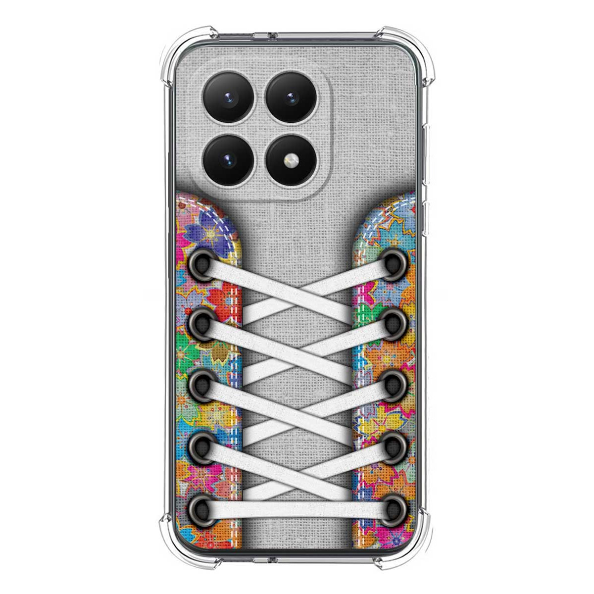 Funda Silicona Antigolpes para Xiaomi 15T 5G diseño Zapatillas 04 Dibujos