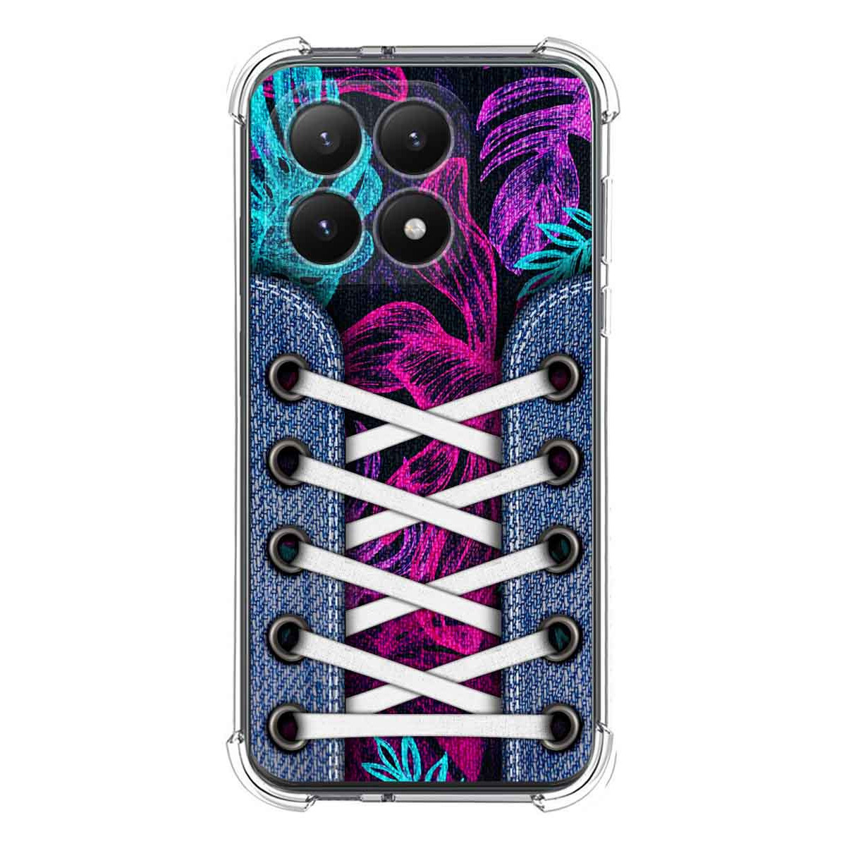 Funda Silicona Antigolpes para Xiaomi 15T 5G diseño Zapatillas 07 Dibujos