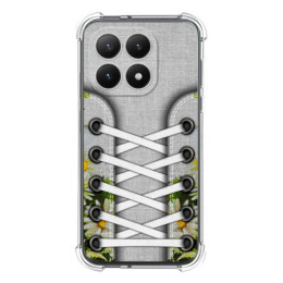 Funda Silicona Antigolpes para Xiaomi 15T 5G diseño Zapatillas 08 Dibujos