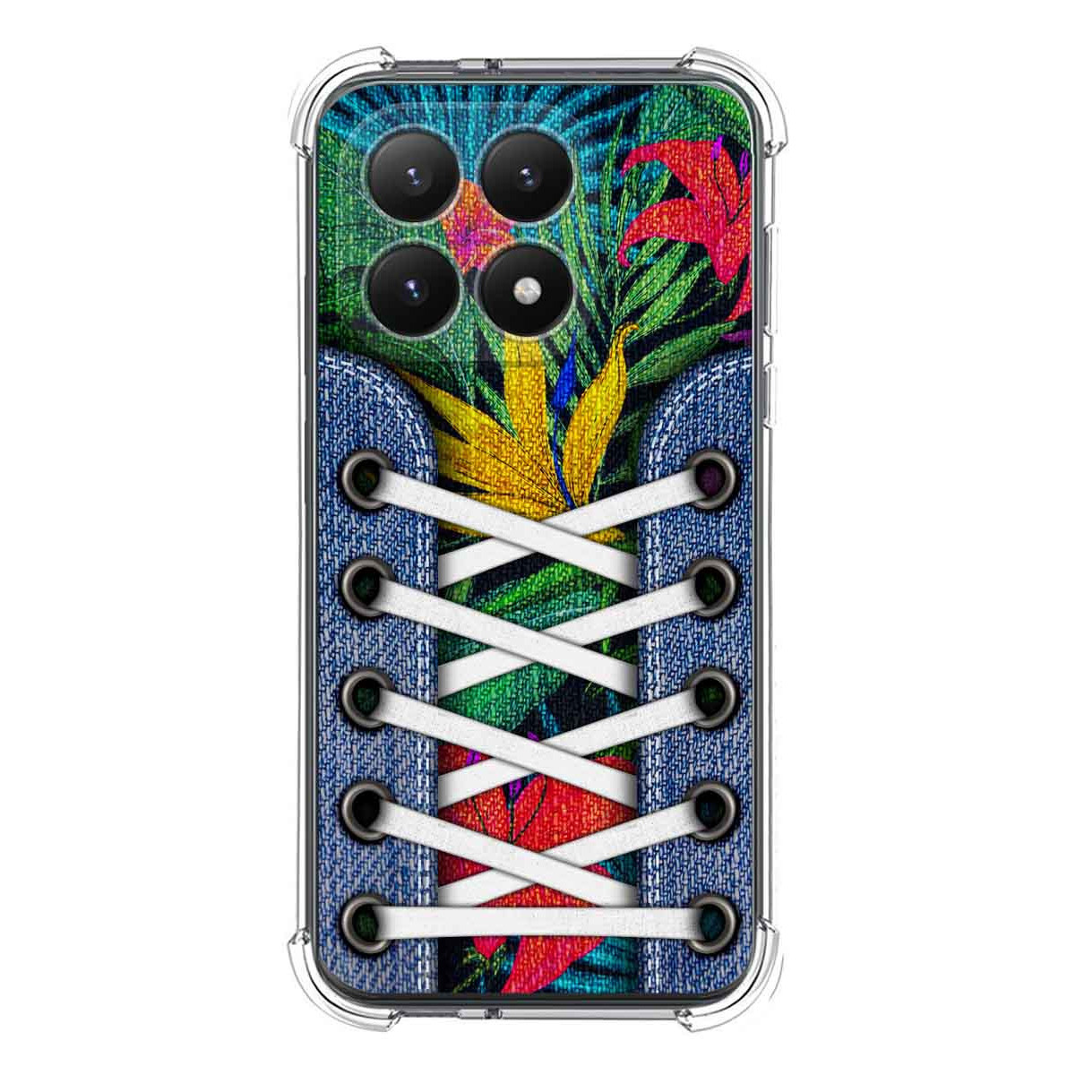 Funda Silicona Antigolpes para Xiaomi 15T 5G diseño Zapatillas 12 Dibujos