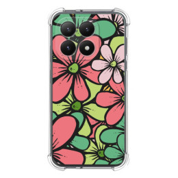 Funda Silicona Antigolpes para Xiaomi 15T 5G diseño Flores 02 Dibujos