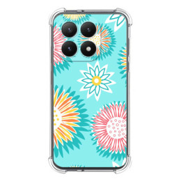 Funda Silicona Antigolpes para Xiaomi 15T 5G diseño Flores 05 Dibujos