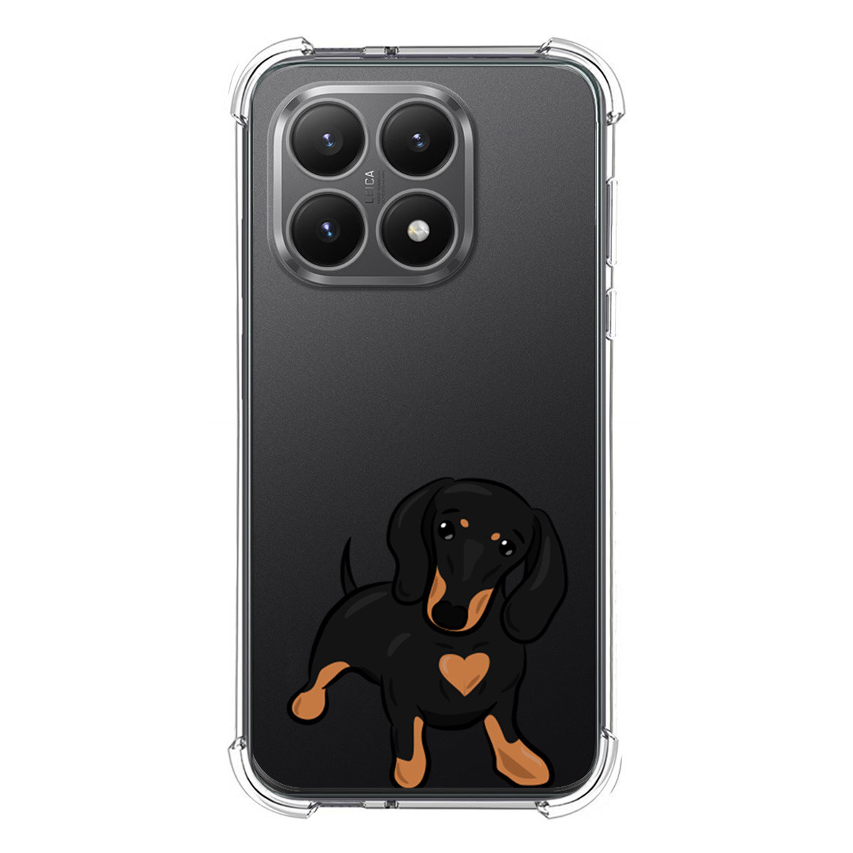 Funda Silicona Antigolpes para Xiaomi 15T 5G diseño Perros 04 Dibujos