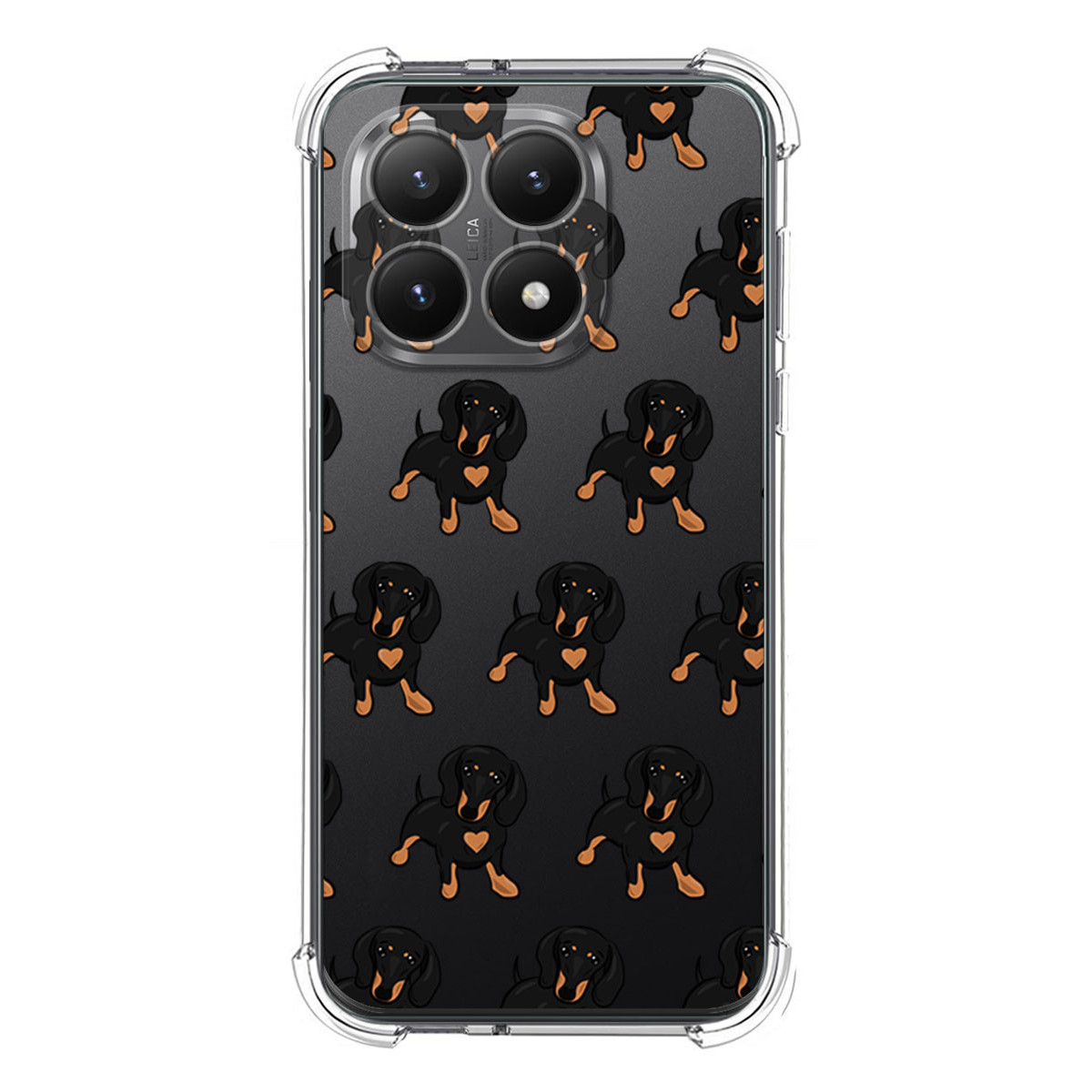 Funda Silicona Antigolpes para Xiaomi 15T 5G diseño Perros 10 Dibujos