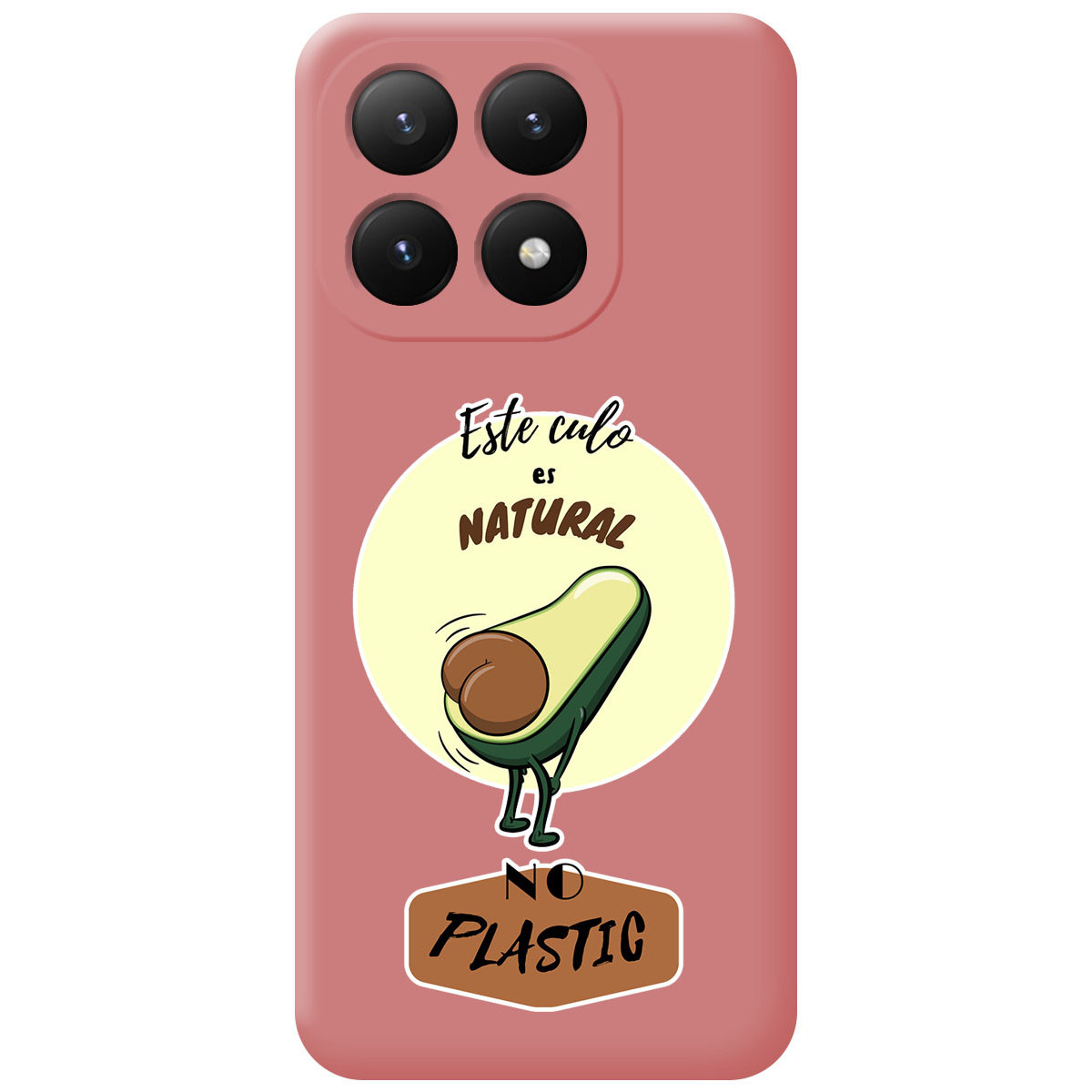 Funda Silicona Líquida Rosa para Xiaomi 15T 5G diseño Culo Natural Dibujos