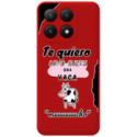 Funda Silicona Líquida Roja para Xiaomi 15T 5G diseño Vaca Dibujos