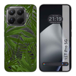 Funda Silicona Transparente para Xiaomi 15T Pro 5G diseño Jungla Dibujos