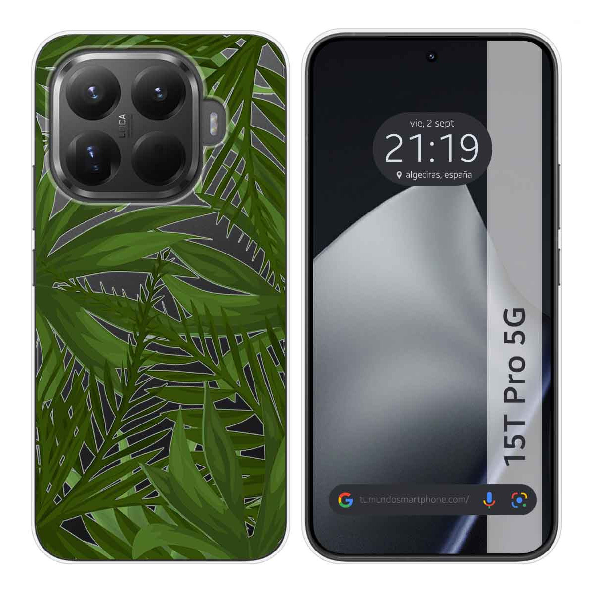 Funda Silicona Transparente para Xiaomi 15T Pro 5G diseño Jungla Dibujos