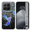 Funda Silicona Transparente para Xiaomi 15T Pro 5G diseño Plumas Dibujos