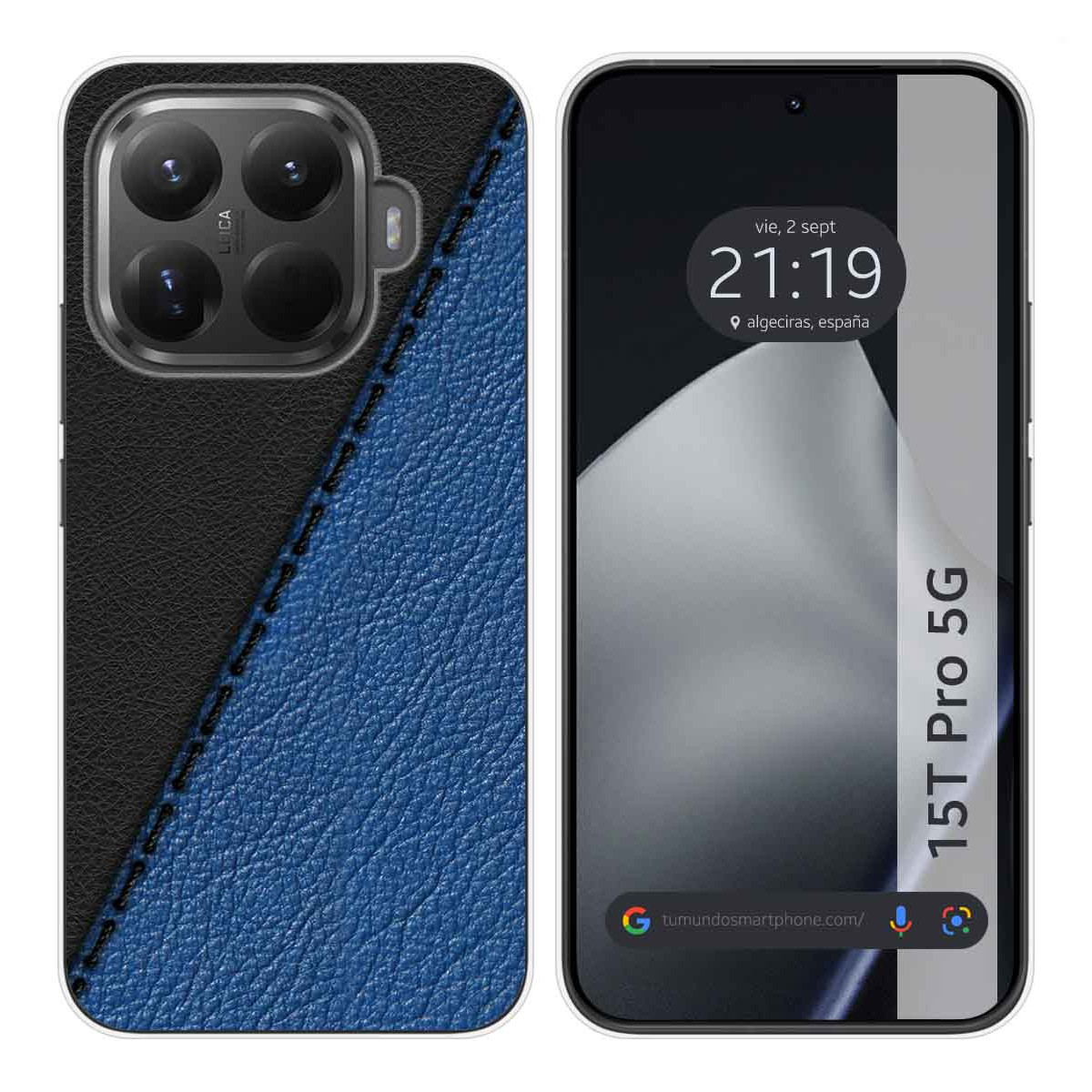 Funda Silicona para Xiaomi 15T Pro 5G diseño Cuero 02 Dibujos