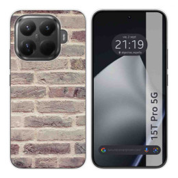 Funda Silicona para Xiaomi 15T Pro 5G diseño Ladrillo 01 Dibujos