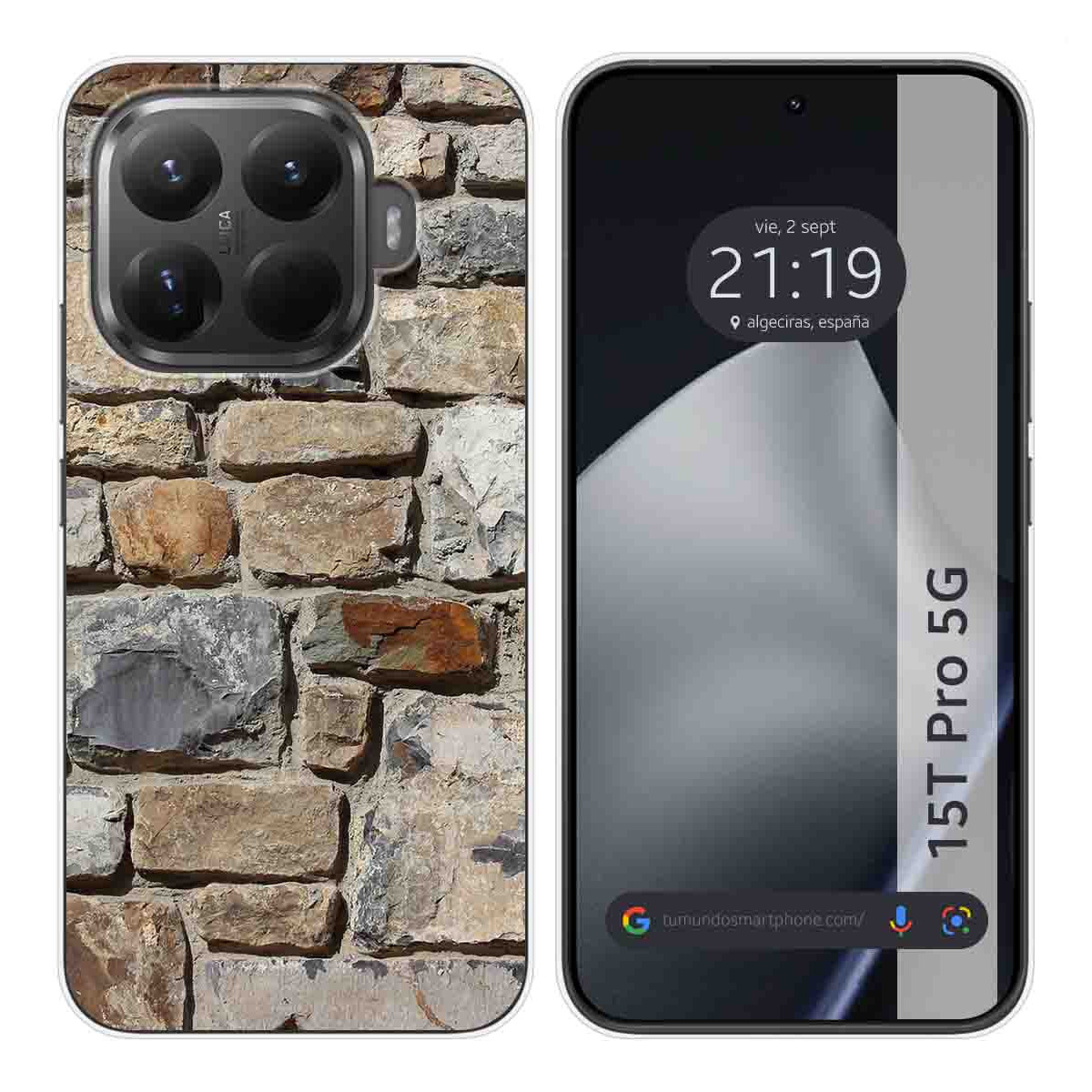 Funda Silicona para Xiaomi 15T Pro 5G diseño Ladrillo 03 Dibujos