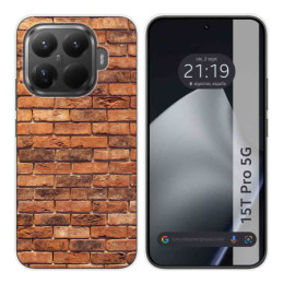 Funda Silicona para Xiaomi 15T Pro 5G diseño Ladrillo 04 Dibujos