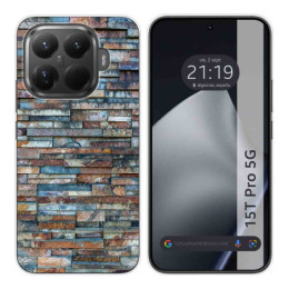 Funda Silicona para Xiaomi 15T Pro 5G diseño Ladrillo 05 Dibujos