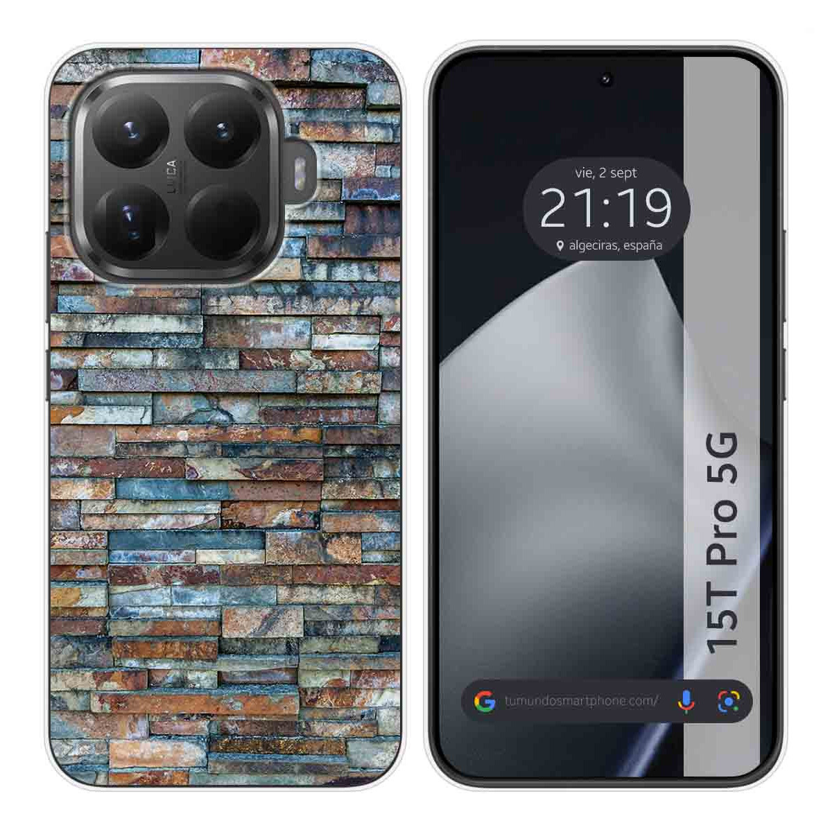 Funda Silicona para Xiaomi 15T Pro 5G diseño Ladrillo 05 Dibujos