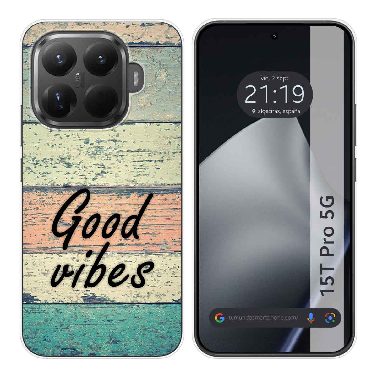 Funda Silicona para Xiaomi 15T Pro 5G diseño Madera 01 Dibujos