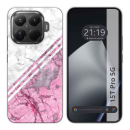 Funda Silicona para Xiaomi 15T Pro 5G diseño Mármol 03 Dibujos