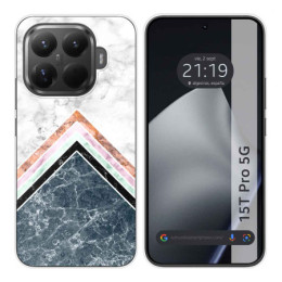 Funda Silicona para Xiaomi 15T Pro 5G diseño Mármol 05 Dibujos