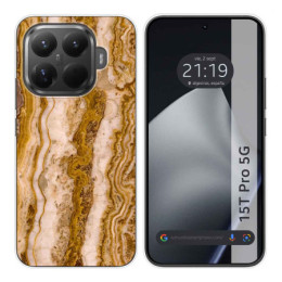 Funda Silicona para Xiaomi 15T Pro 5G diseño Mármol 10 Dibujos