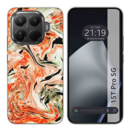 Funda Silicona para Xiaomi 15T Pro 5G diseño Mármol 12 Dibujos