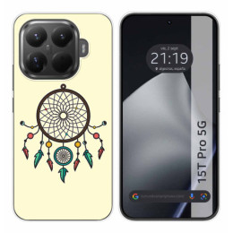 Funda Silicona para Xiaomi 15T Pro 5G diseño Atrapasueños Dibujos