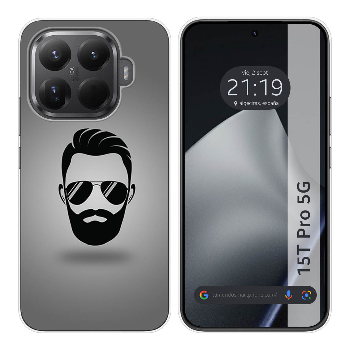 Funda Silicona para Xiaomi 15T Pro 5G diseño Barba Dibujos