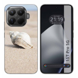 Funda Silicona para Xiaomi 15T Pro 5G diseño Concha Dibujos