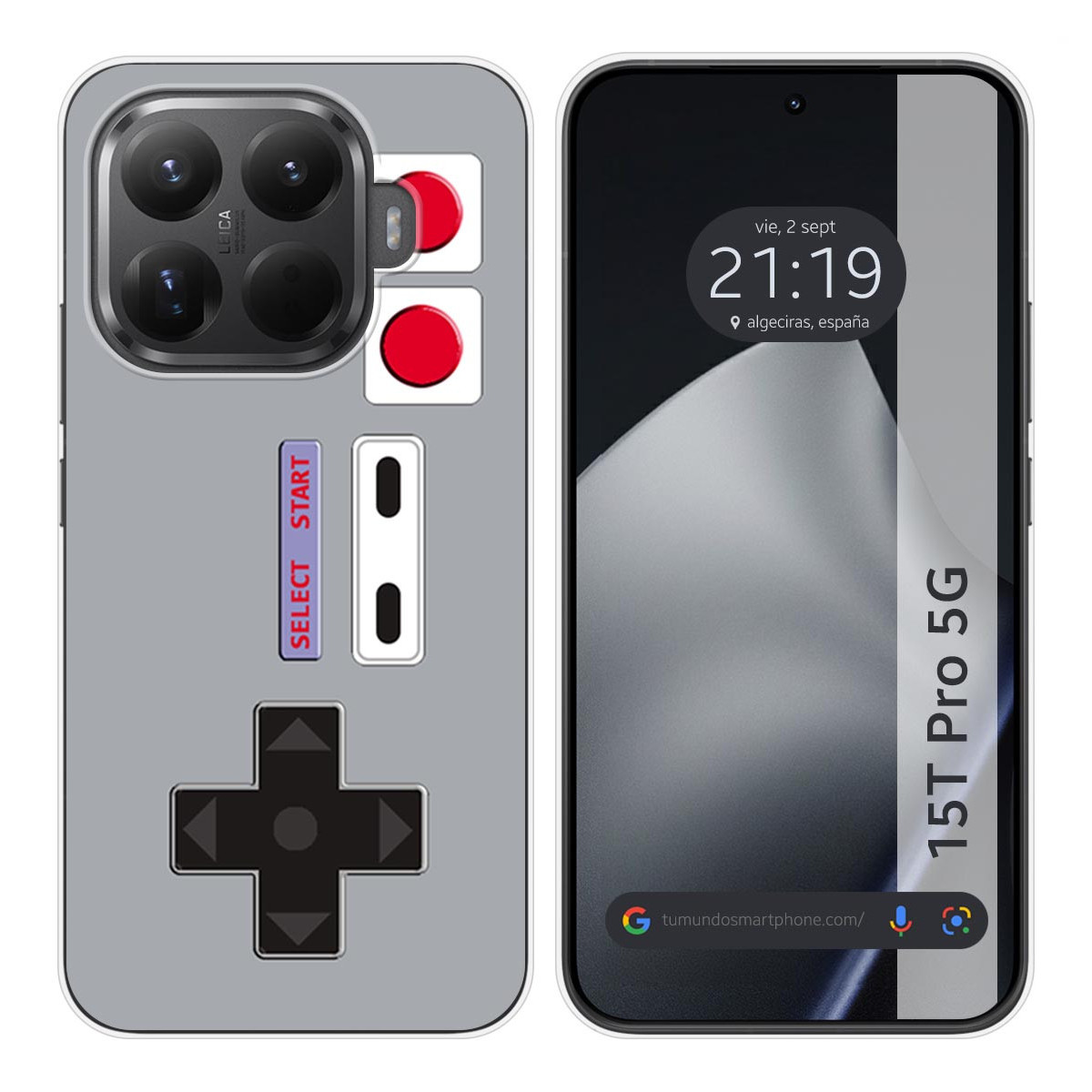 Funda Silicona para Xiaomi 15T Pro 5G diseño Consola Dibujos