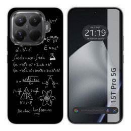 Funda Silicona para Xiaomi 15T Pro 5G diseño Formulas Dibujos